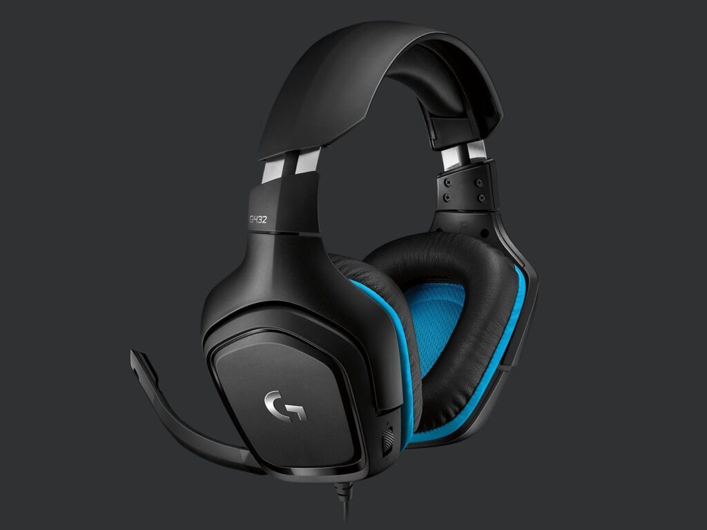 Logitech G432 7.1 Gamer Headset Black - Image 1