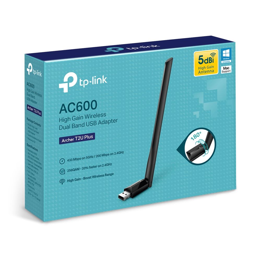 tp-link-archer-t2u-plus-ac600-high-gain-wireless-dual-band-usb-adapter_7.jpg TP-Link Archer T2U Plus AC600 High Gain Wireless Dual Band USB Adapter - Image 7