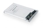 Gembird 2,5" EE2-U3S-5-S USB3.0 Enclosure Transparent - Image 4