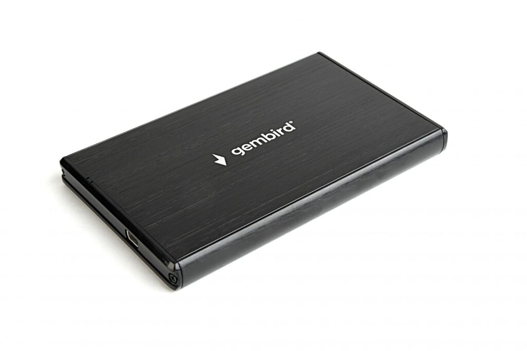 Gembird 2,5" EE2-U3S-3 USB3.0 Enclosure Aluminium Black - Image 4