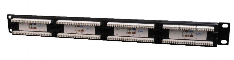 Gembird 24-port Patch Panel 1U Black - Image 2