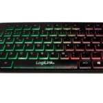Logilink Illuminated keyboard Black DE - Image 3