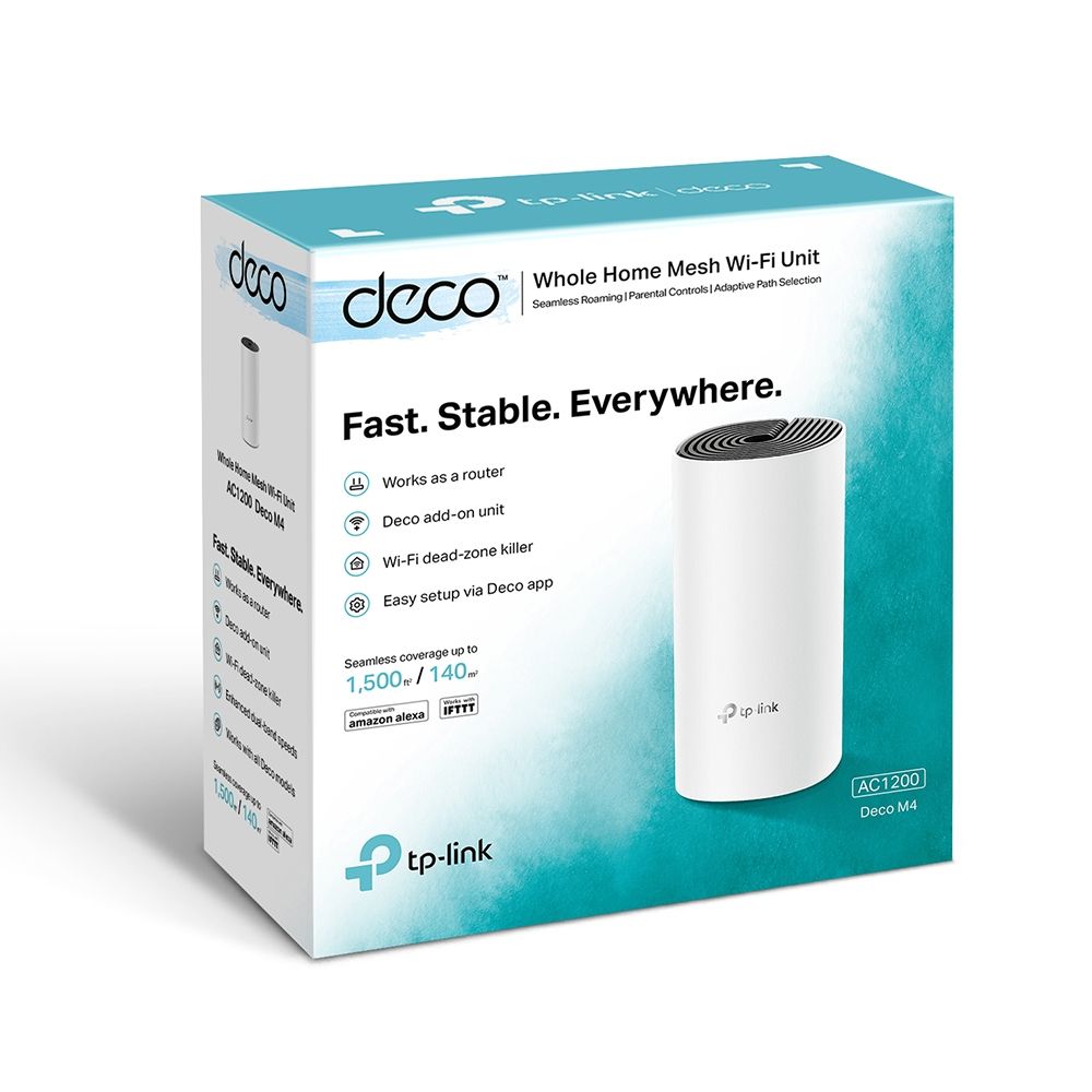 TP-Link Deco M4 AC1200 Whole Home Mesh Wi-Fi System (1 Pack) - Image 5
