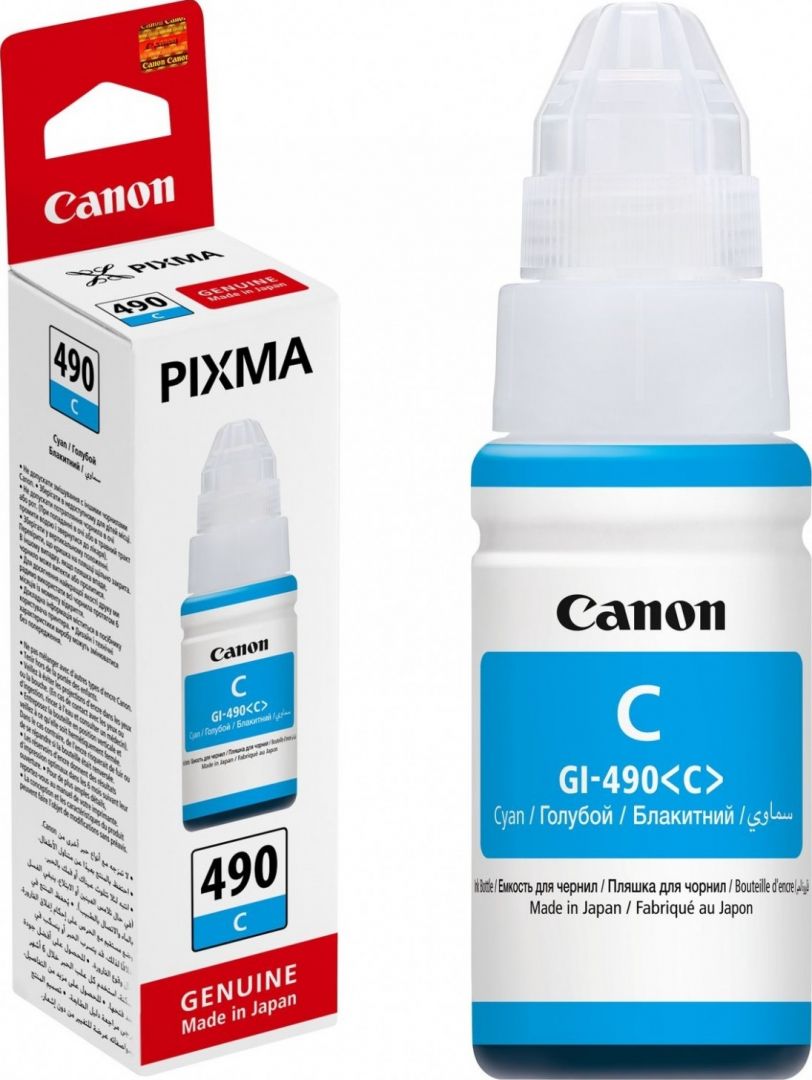 Canon GI-490 Cyan tintapatron - Image 1