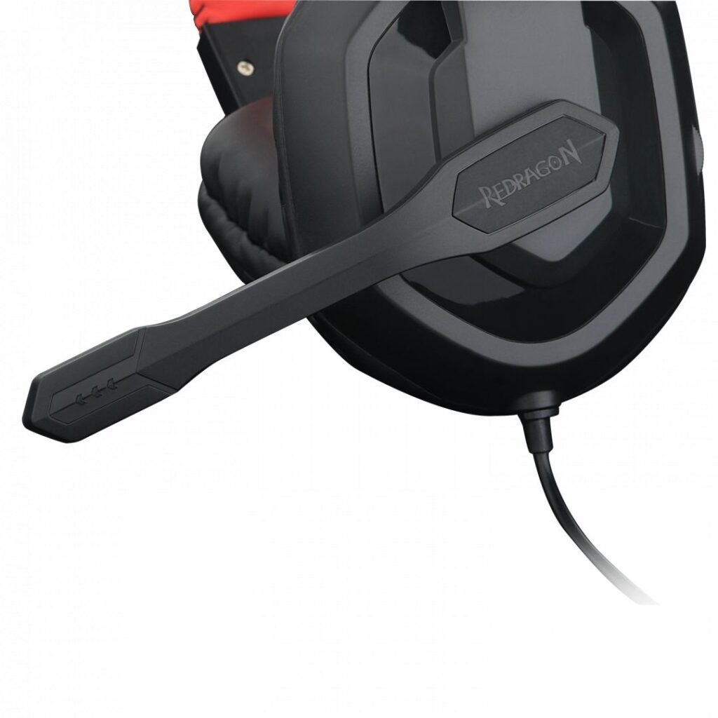 Redragon Ares Gaming Headset Black/Red - Image 3