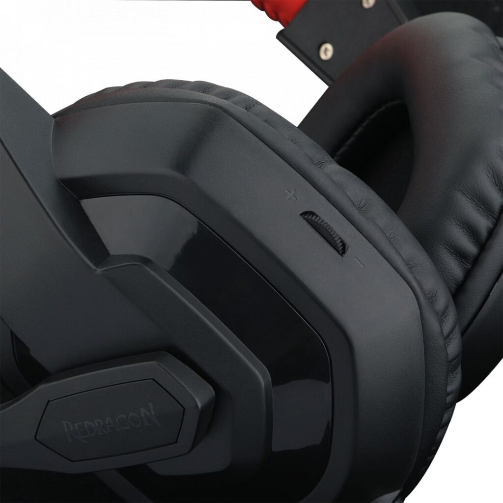 Redragon Ares Gaming Headset Black/Red - Image 4