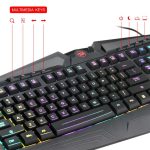 Redragon S101-BA Gaming Combo 4 in 1 Black/Red HU - Image 4