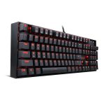 Redragon Mitra Red Backlight Mechanical Keyboard Blue Switches Black HU - Image 2