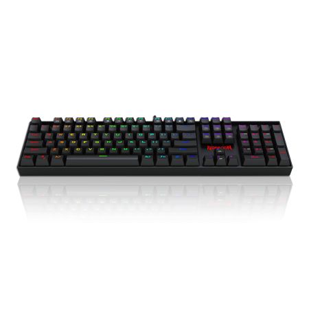 redragon-mitra-rgb-backlit-mechanical-keyboard-blue-switches-black-hu_1.jpg Redragon Mitra RGB Backlight Mechanical Keyboard Blue Switches Black HU - Image 1