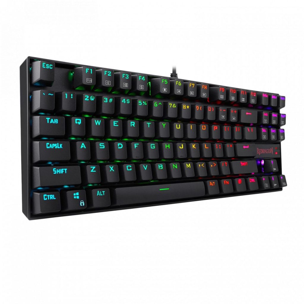 redragon-kumara-rgb-backlit-mechanical-gaming-keyboard-brown-switches-black-hu_3.jpg Redragon Kumara RGB Backlight Mechanical Gaming Keyboard Brown Switches Black HU - Image 3