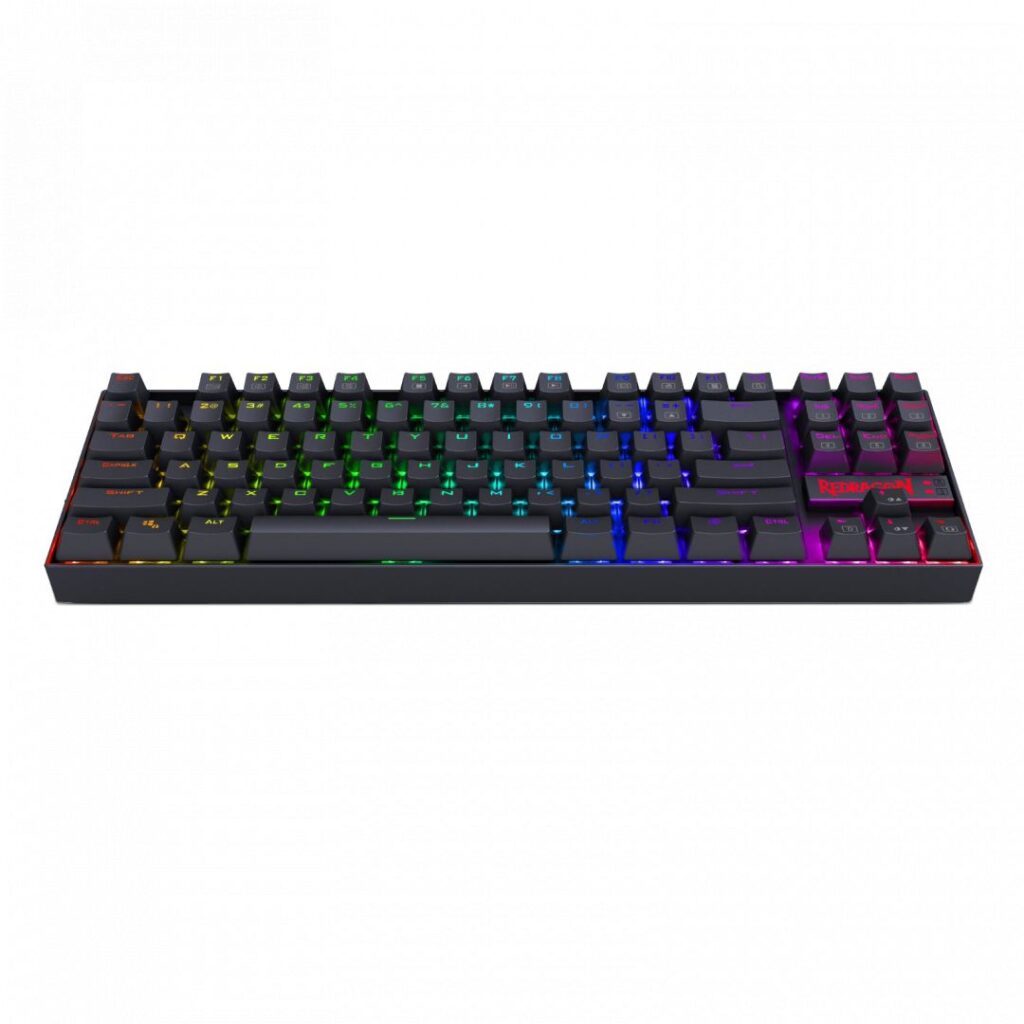 Redragon Kumara RGB Backlight Mechanical Gaming Keyboard Blue Switches Black HU - Image 2