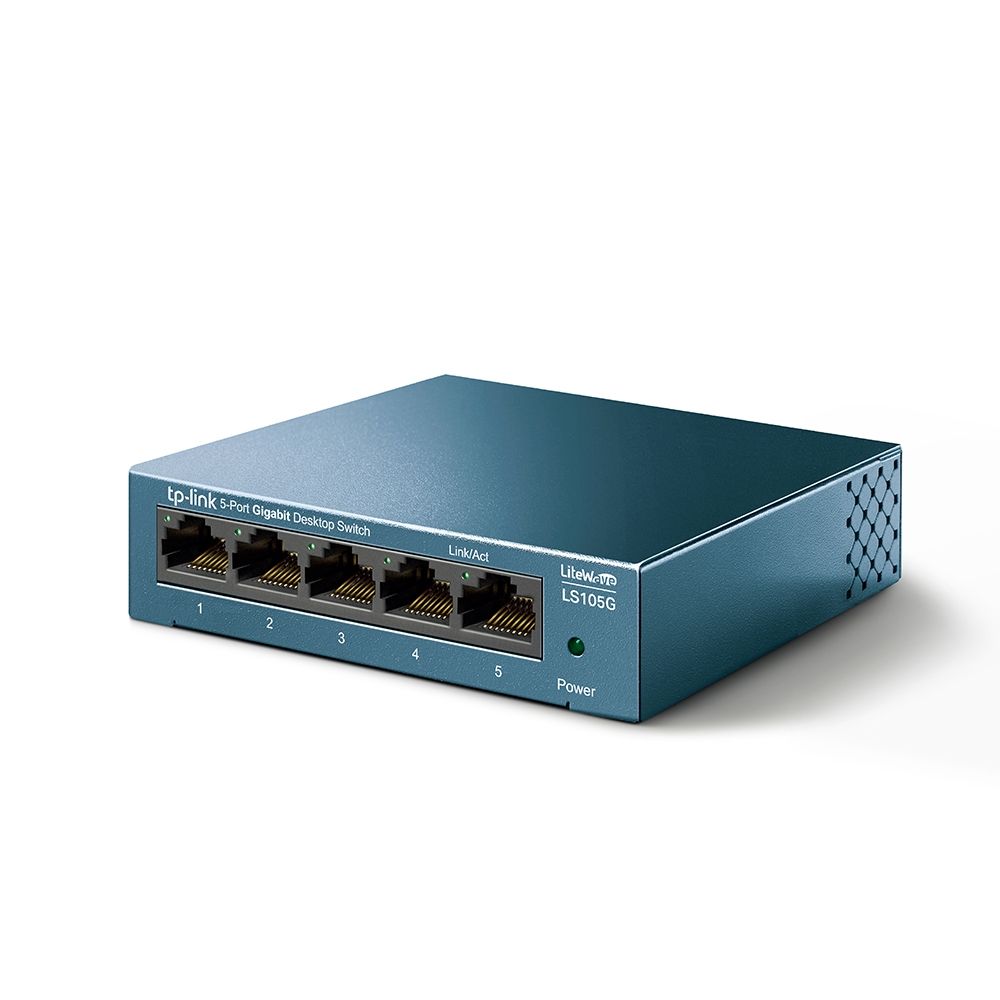 TP-Link LS105G LiteWave 5-Port Gigabit Desktop Switch - Image 2
