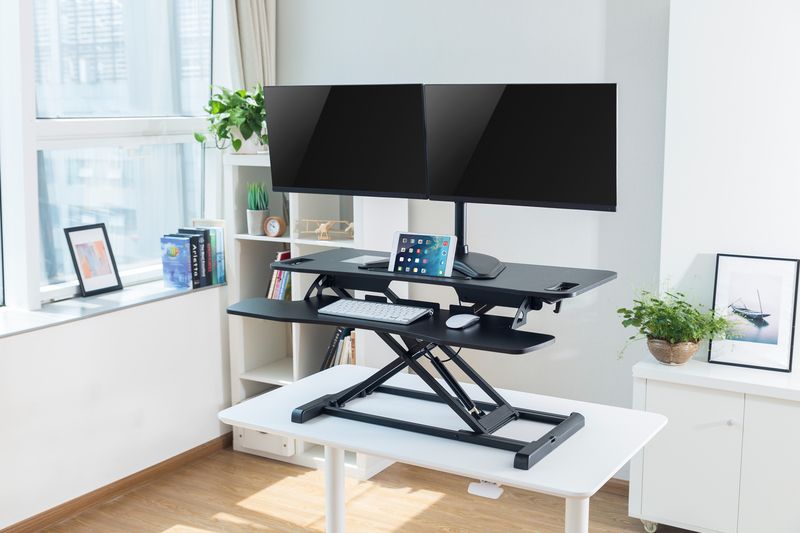 digitus-ergonomic-workspace-riser_3.jpg Digitus DA-90380-1 Ergonomic Workspace Riser - Image 3