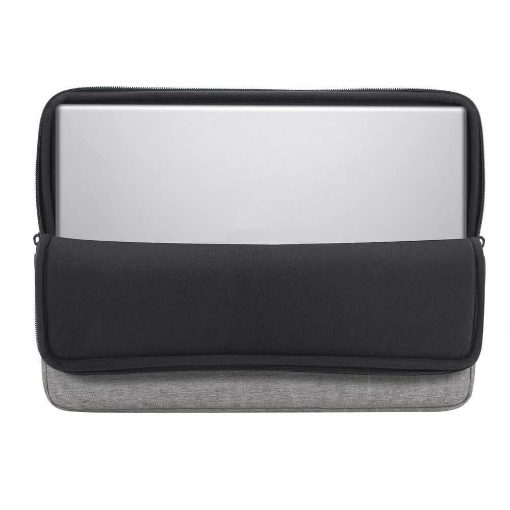 RivaCase 7705 Suzuka Laptop sleeve 15,6" Grey - Image 3