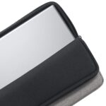 RivaCase 7705 Suzuka Laptop sleeve 15,6" Grey - Image 6