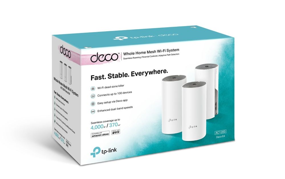 TP-LINK Wireless Mesh Networking system AC1200 DECO E4 (3-PACK) - Image 4
