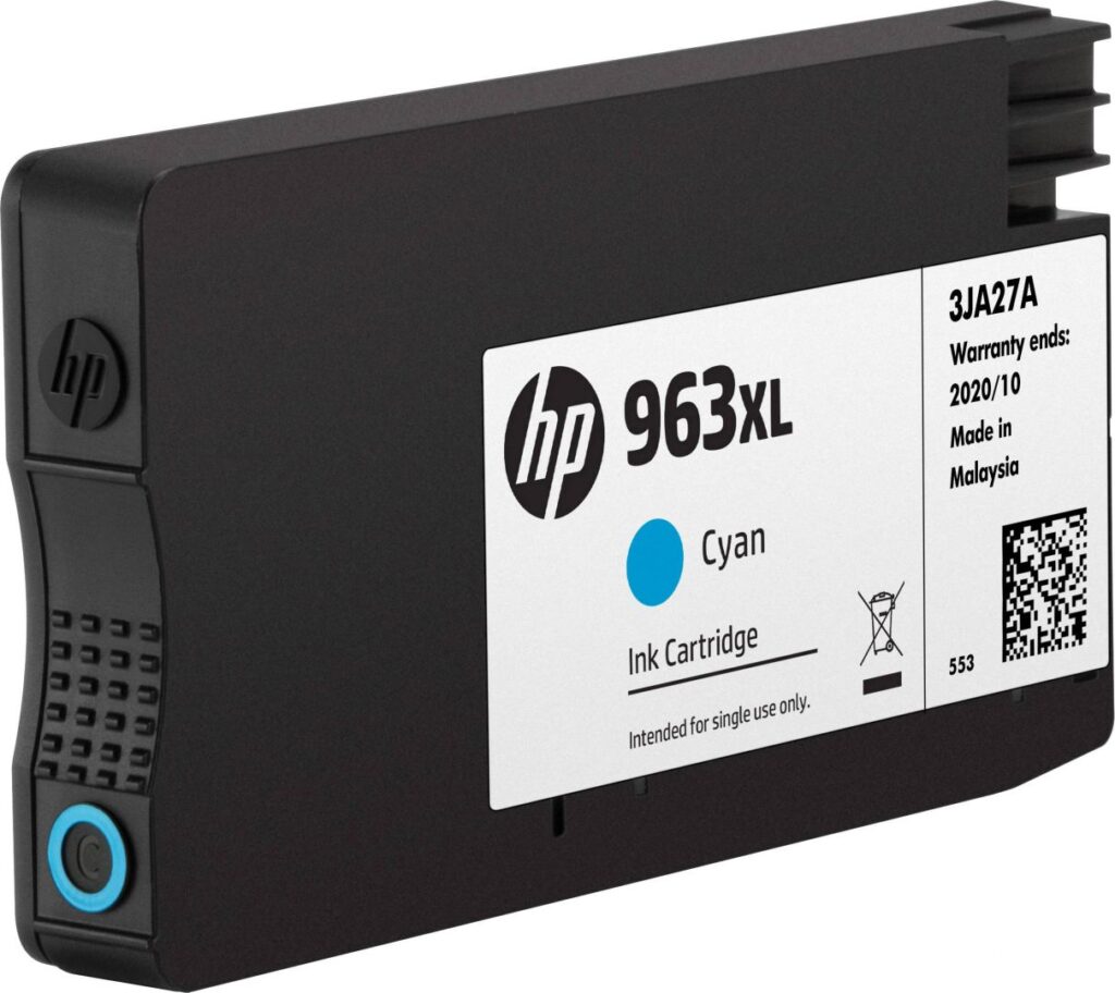 HP 963XL Cyan tintapatron - Image 2
