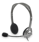 HDS Logitech H110 Headset - Szürke