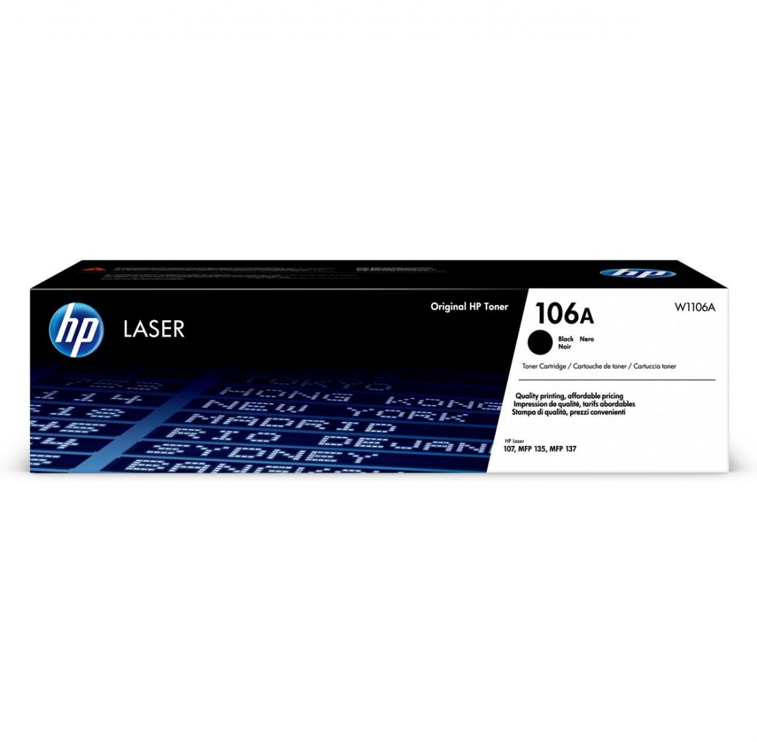 HP 106A (W1106A) Black toner - Image 1