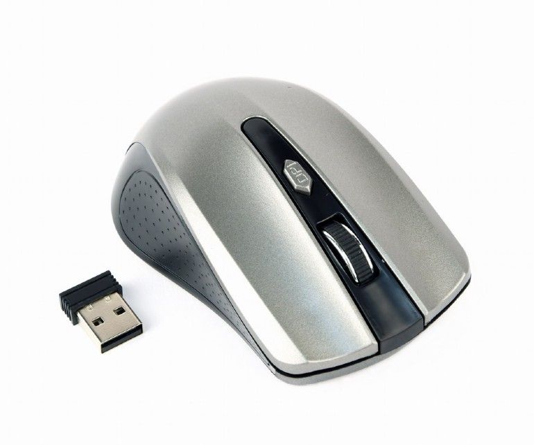 Gembird MUSW-4B-04-BG Wireless optical mouse Black/Space Grey - Image 2