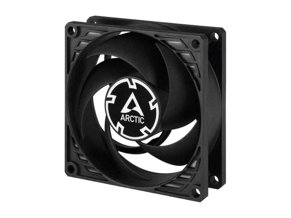 ARCTIC COOLING Rendszerhűtő Ventilátor P8 Silent Fekete, 8cm - Image 3