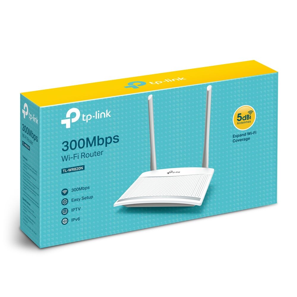 TP-LINK TL-WR820N 300 Mb/s vezeték nélküli N-es router - Image 4