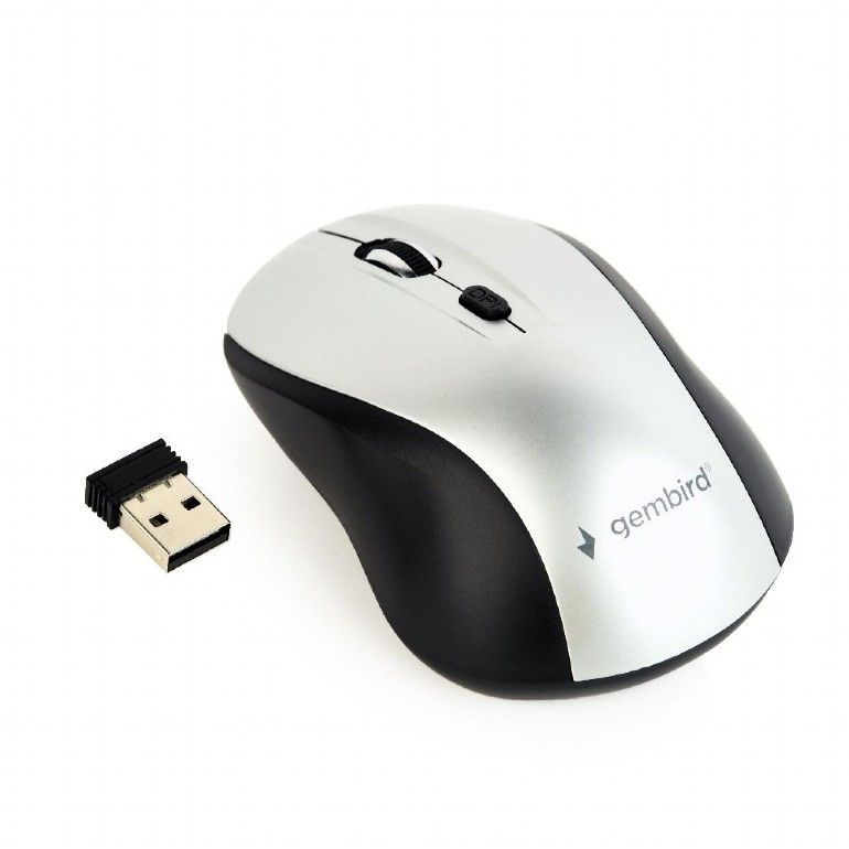 gembird-musw-4b-02-bs-wireless-optical-mouse-black-silver_1.jpg Gembird MUSW-4B-02-BS Wireless optical mouse Black/Silver - Image 1