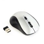Gembird MUSW-4B-02-BS Wireless optical mouse Black/Silver - Image 2