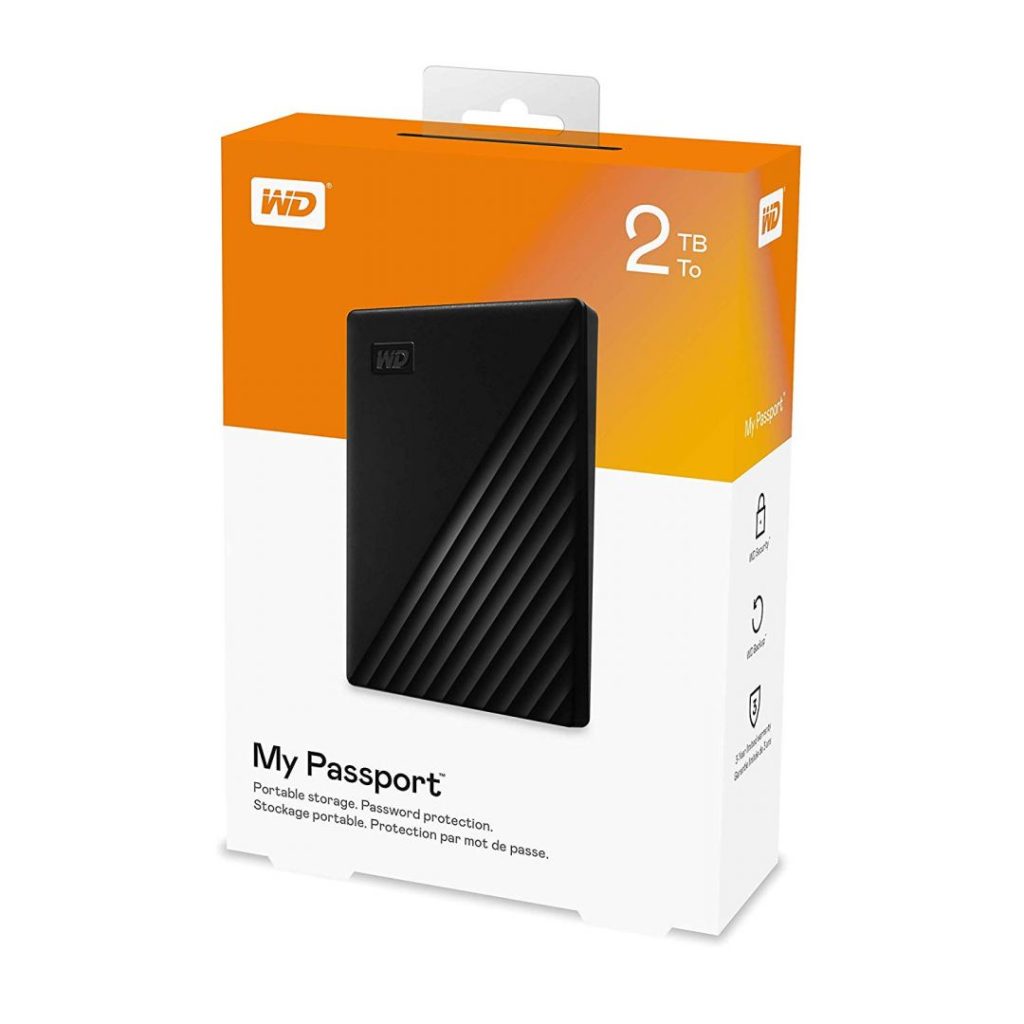HDD EXT 2,5" WD My Passport 2TB NEW! - Black - WDBYVG0020BBK-WESN - Image 11