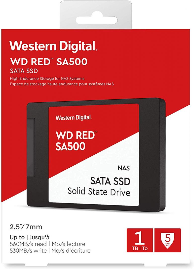 Western Digital 1TB 2,5" SATA3 SA500 NAS Red - Image 4