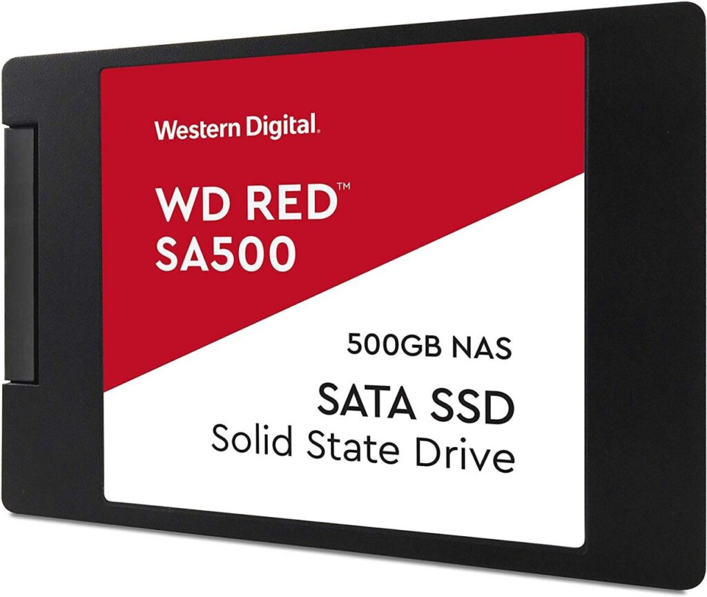 Western Digital 500GB 2,5" SATA3 SA500 Red - Image 1