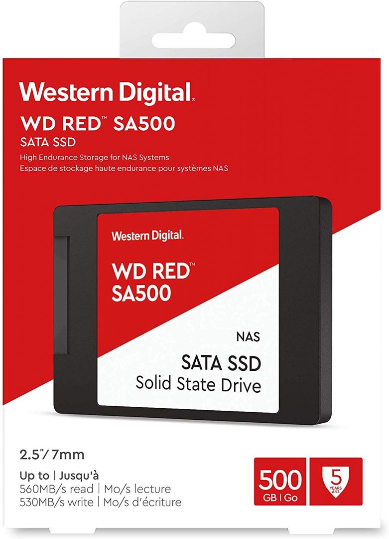 Western Digital 500GB 2,5" SATA3 SA500 Red - Image 4