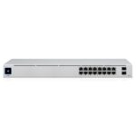 Ubiquiti UniFi Switch Gen2, 16x gigabit RJ45 port, 2xSFP port, 8x 802.3af/at PoE max. 60W, rackbe szerelhető - Image 2