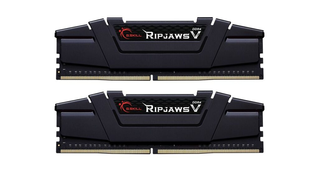 G.SKILL 16GB DDR4 3200MHz Kit(2x8GB) RipjawsV Black - Image 1