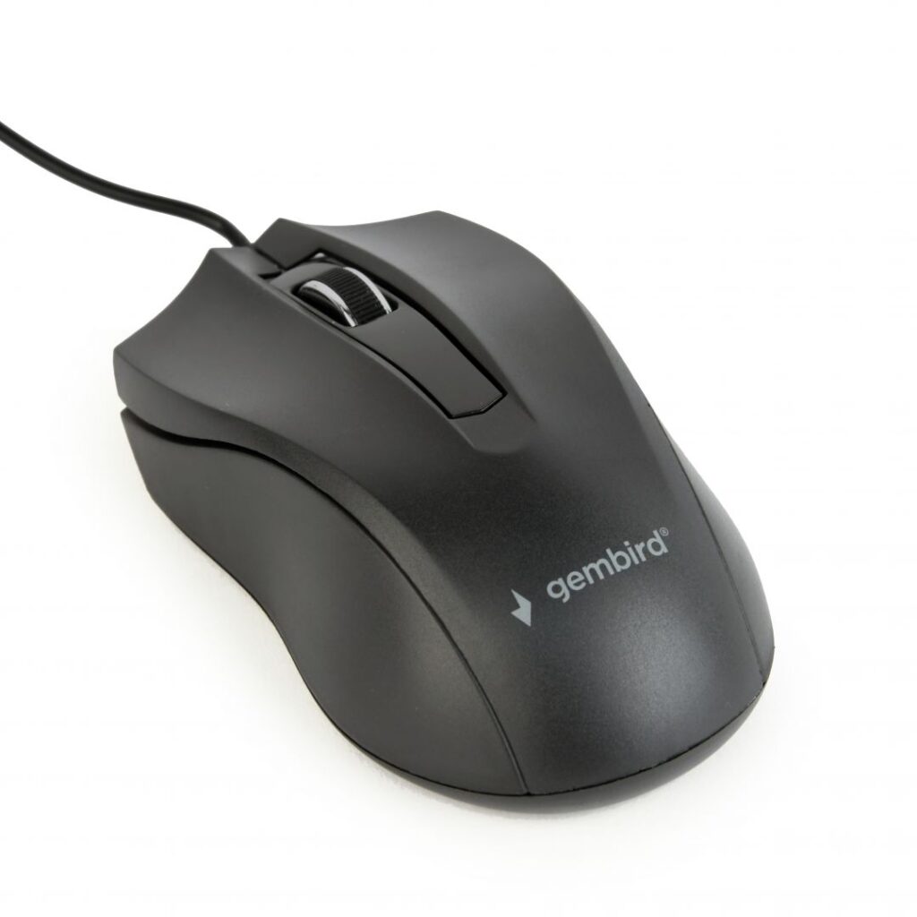 Gembird MUS-3B-01 optical mouse Black - Image 2