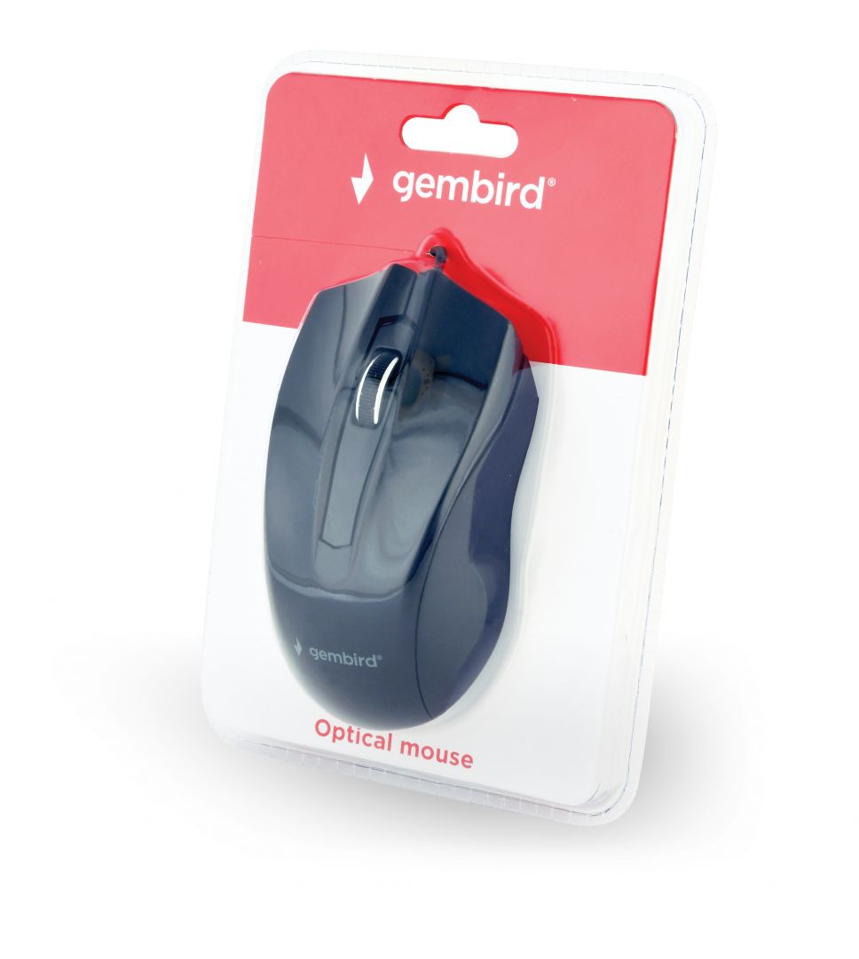 Gembird MUS-3B-01 optical mouse Black - Image 3