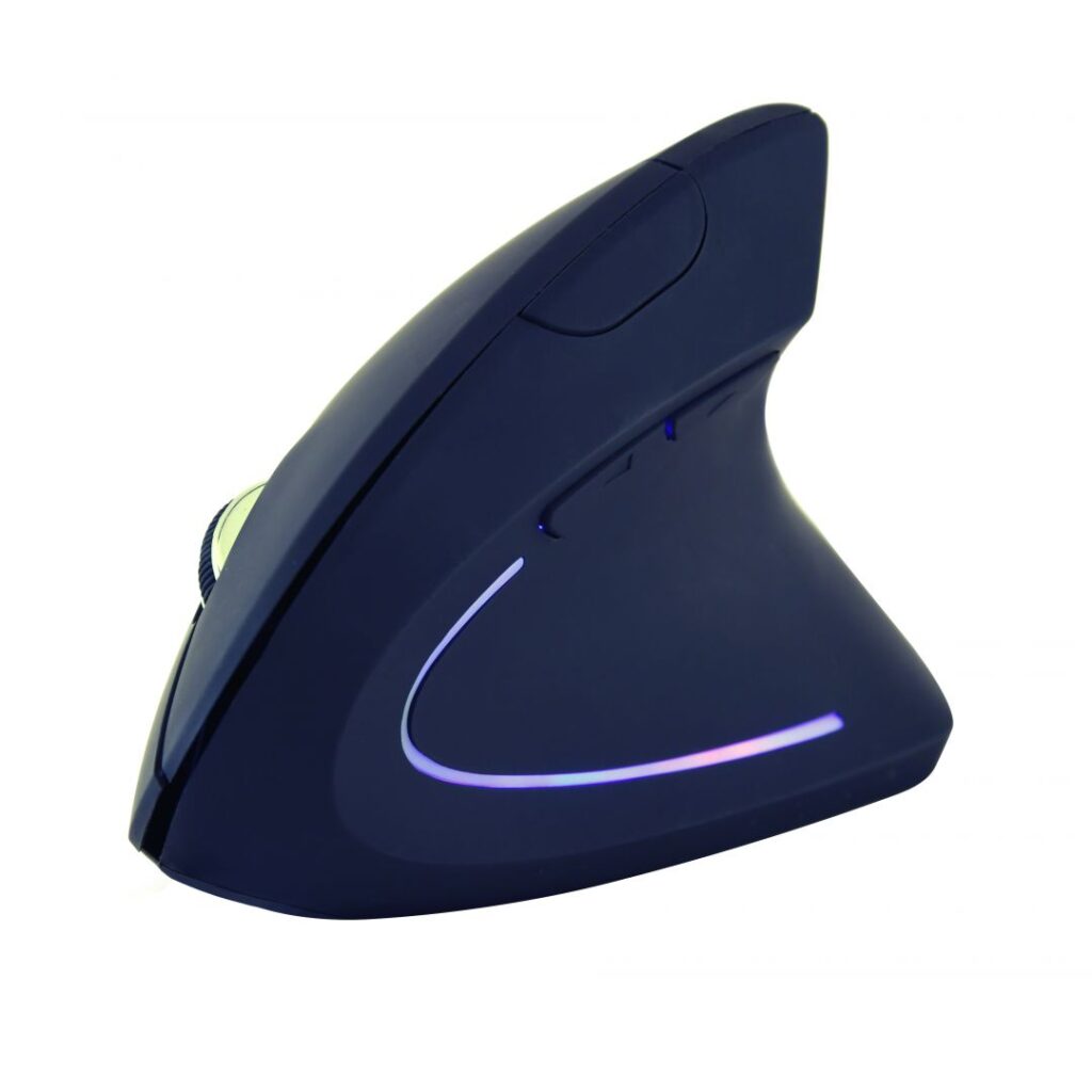Gembird MUS-ERGO-01 Ergonomic mouse Black - Image 2