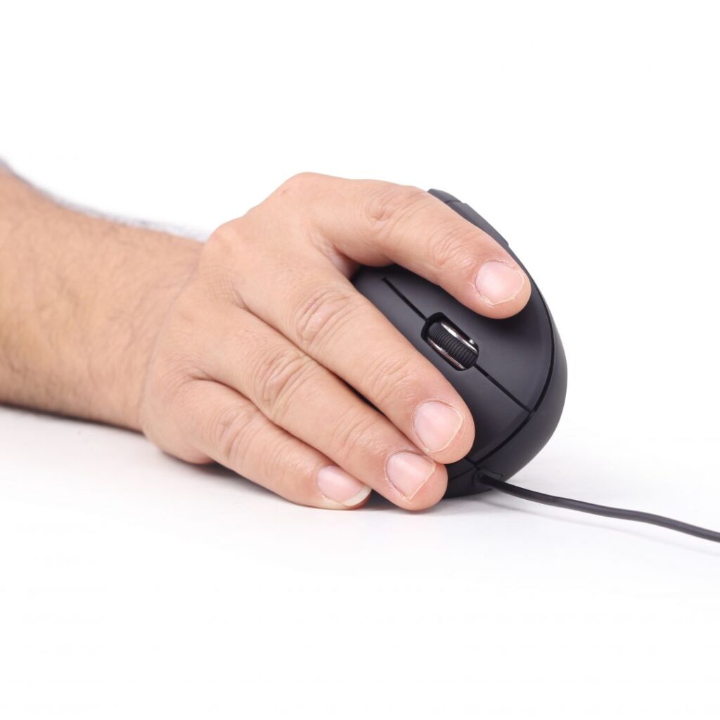 Gembird MUS-ERGO-01 Ergonomic mouse Black - Image 3