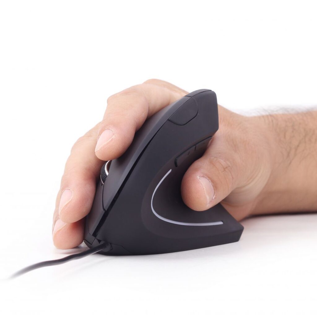 Gembird MUS-ERGO-01 Ergonomic mouse Black - Image 6