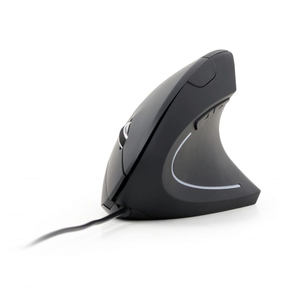 Gembird MUS-ERGO-01 Ergonomic mouse Black - Image 7