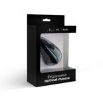 Gembird MUS-ERGO-01 Ergonomic mouse Black - Image 8