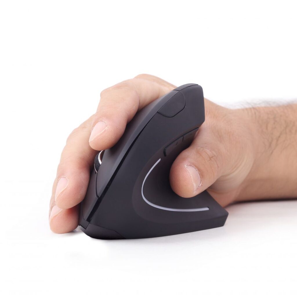 Gembird MUSW-ERGO-01 Ergonomic wireless mouse Black - Image 6