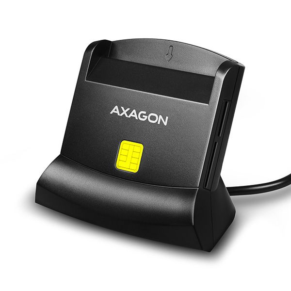 axagon-cre-sm2-usb-smart-card-id-card-reader-sd-microsd-sim-card-reader_2.jpg AXAGON CRE-SM2 USB Smart Card ID Card Reader & SD/microSD/SIM Card Reader - Image 2