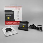 AXAGON CRE-SM2 USB Smart Card ID Card Reader & SD/microSD/SIM Card Reader - Image 8
