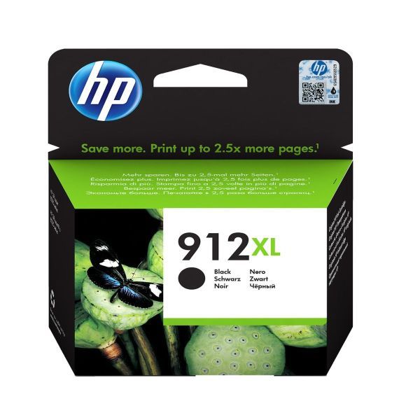 HP 3YL84AE (912XL) Black tintapatron - Image 1