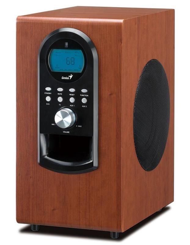 Genius SW-HF5.1 6000 II 5.1 hangszóró Dark Cherry - Image 2