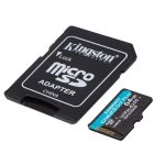 Kingston 64GB microSDXC Canvas Go! Plus Class 10 170R A2 U3 V30 Card + adapterrel - Image 2