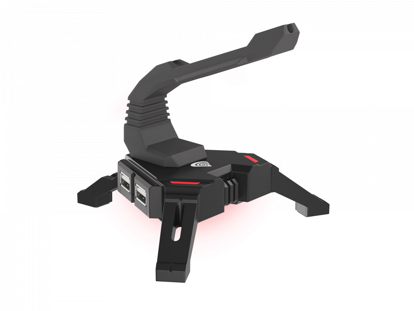 Natec Genesis Vanad 300 USB HUB 2.0 4port mouse Bungee Black - Image 1