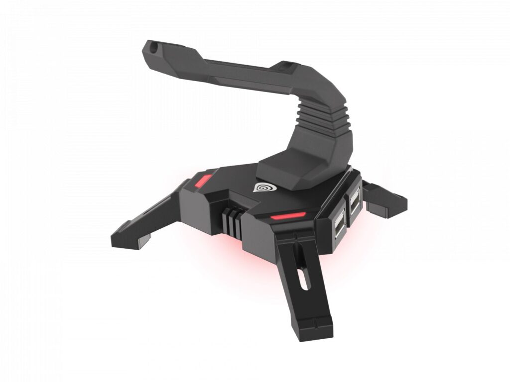 Natec Genesis Vanad 300 USB HUB 2.0 4port mouse Bungee Black - Image 2