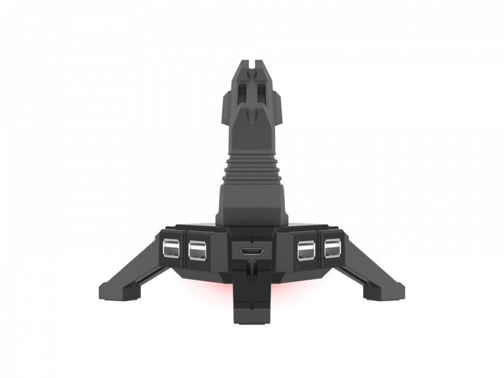 Natec Genesis Vanad 300 USB HUB 2.0 4port mouse Bungee Black - Image 3